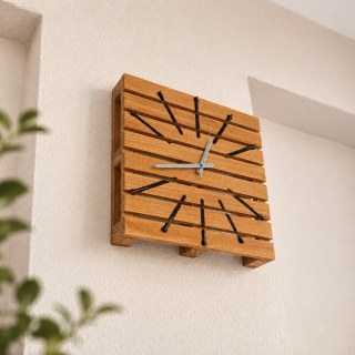 Linea Wood Holz Uhr