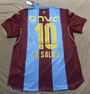 Salah Trabzonspor signiertes Trikot