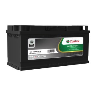 Castrol AGM 12V Start-Stop teknolojili binek araç aküsü, sızdırmaz VRLA tipi